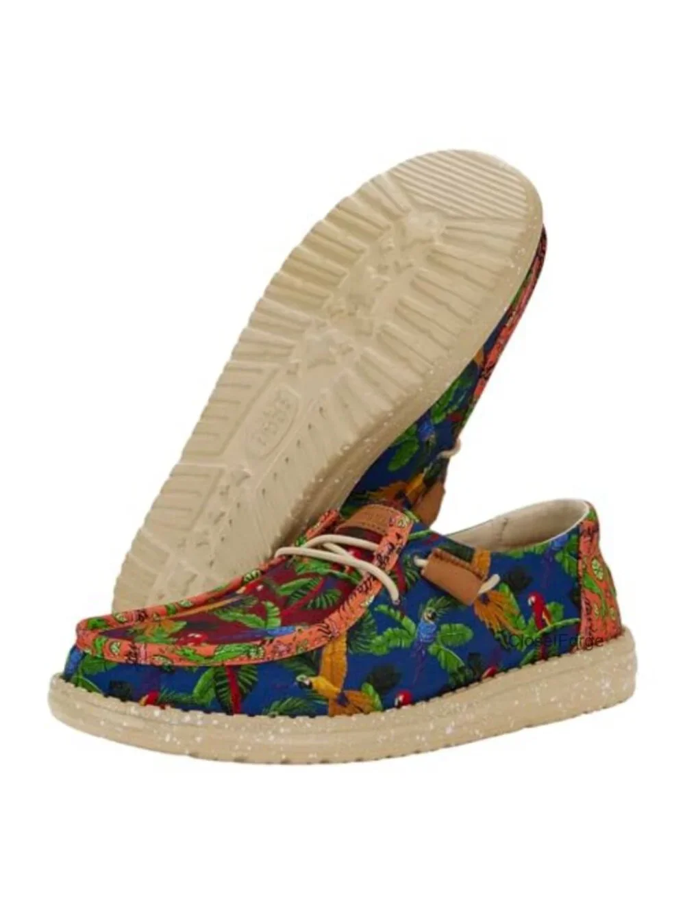 HEYDUDE Women's Wendy Hey2O Slip On Canvas Loafer Flex & Fold